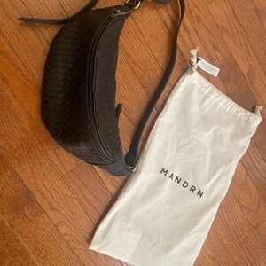 Mandrn black crossbody bag